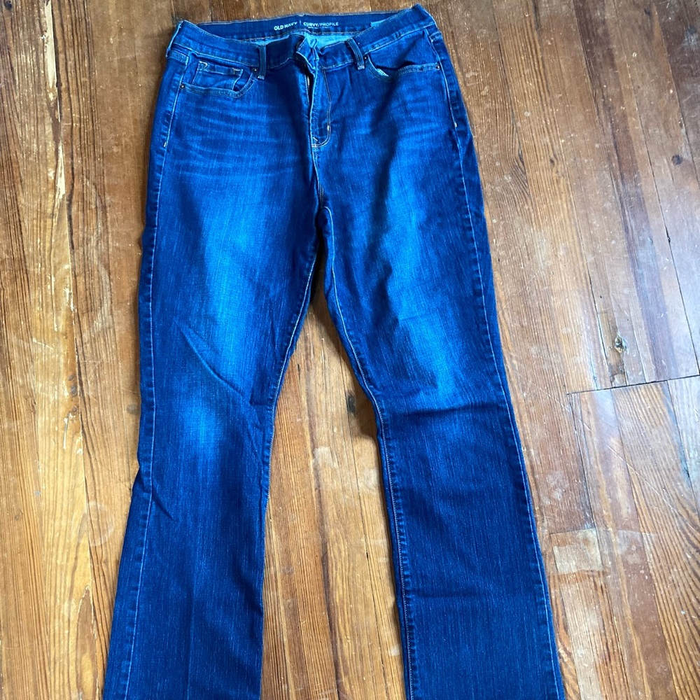 Old Navy curvy mid-rise jeans